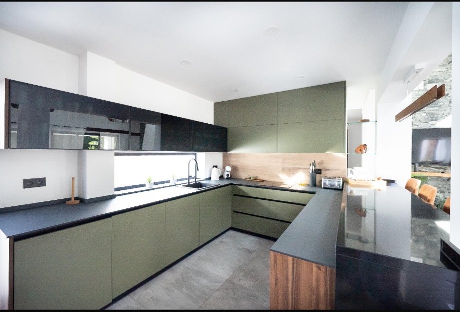 Villa V modern kitchen